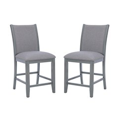 Abbot Counter Stool Set Of 2 Gray