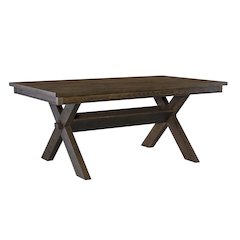 Turino Rustic Umber Dining Table