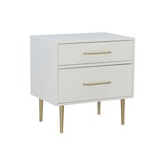 Gloria Two Drawer Nightstand