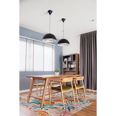 Outdoor Washable Pensacola Ivory & Orange 7' X 9', Rug
