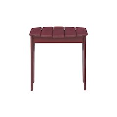 Red Adirondack End Table