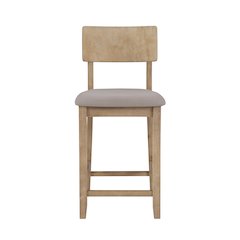 Jordan 24 In Gray Wash Counter Stool