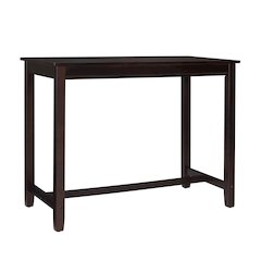 Claridge 36 Inch Counter Height Pub Table, Walnut
