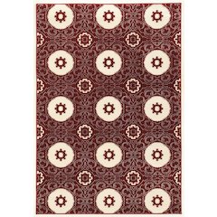 Prisma Karma Red & White 5.3x7.6, Rug