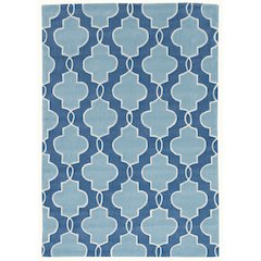 Trio Tile Blues 8x10, Rug