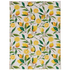 Washable Sumner Ivory/Yellow 5x7, Rug