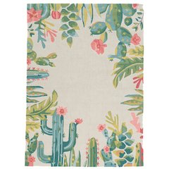Trio Saguaro Ivory & Multi 8x10, Rug