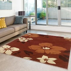 Trio Bilson Rust & Pumpkin 5x7, Rug
