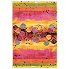 Masters Salsa Yellow & Multi 8x10.3, Rug
