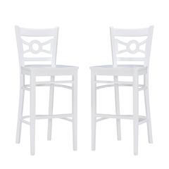 Teresa Barstool White Set Of 2