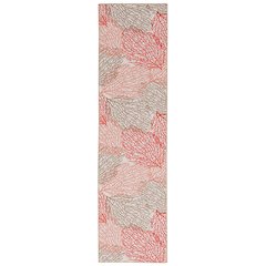 Washable Haylee Ivory/Coral 2x8, Rug