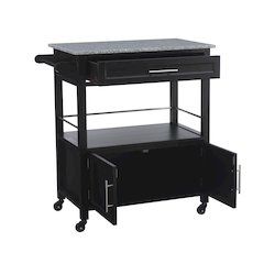 Cameron Kitchen Cart With Granite Top