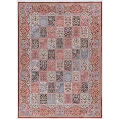 Emerald Morris Red & Ivory 3.3x5, Rug