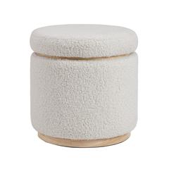 Blanche Storage Ottoman Natural
