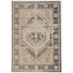 Great Zero Stiles Ivory & Navy 3x5, Rug