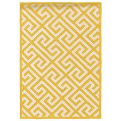 SILHOUETTE KEY YELLOW 2x3 Rug