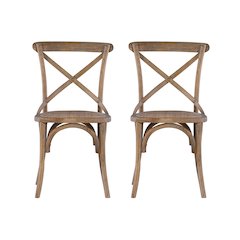 Helia Set Of Two Bentwood Chairs