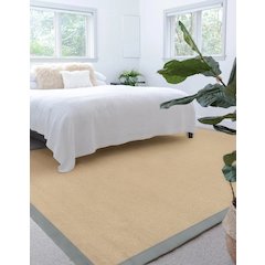 Athena Natural & Ice Blue 8x11, Rug
