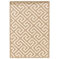 Silhouette GreekKey Beige & Ivory 2x3, Rug