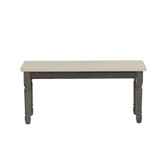 Willow Grey Bench