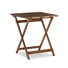 Rockport Brown Three Piece Square Table Set
