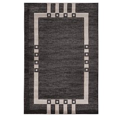 Milan Astoria Black & Ivory 5x7.6, Rug