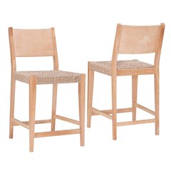 Cadence Counter Stool Natural  Set Of 2