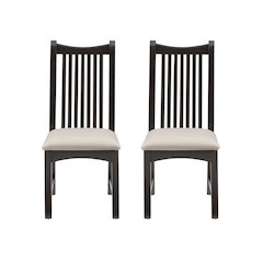 Bonnie Black Chair Uph Seat