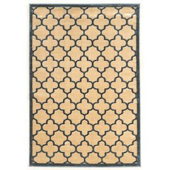Platinum Trellis 2 Blue Cream Rug