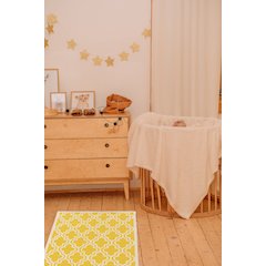 SilhouetteQuatrefoil Yellow & Ivory 2X3, Rug