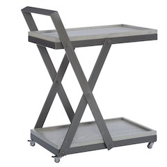 Elinore Bar Cart Pebble Gray