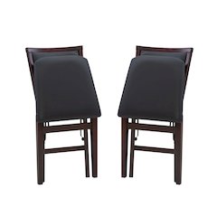Kiera 18 In Pad Back Folding Chair - Set Of Two