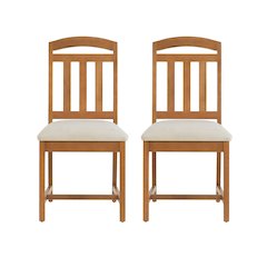 Wilmer Side Chair Brown Set Of 2