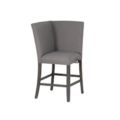Spiva Counter Corner Seat Grey