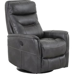 Flint Recliner Nursery Glider – Boucle Chair with Power Lift Feature