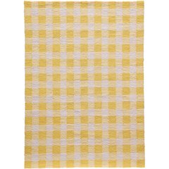 Contemporary Rectangle Area Rug, Yellow, 7'6" X 9'6"