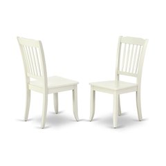 Dining Chair Linen White, DAC-LWH-W