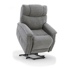 Power Lift Recliner Chair for Elderly - Electric Powered Zero Gravity Recliner, 360 lbs Capacity, Extended Leg Support, USB, Dark Gray