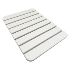 Super Absorbent Diatomite Stone Kitchen Drying Mat - White, Small