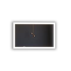 Angelina 48 in. W x 30 in. H Rectangular Light Wall-Mount Bathroom Vanity Mirror