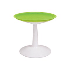 Lagoon Sprout Resin Adjustable Round Side Table