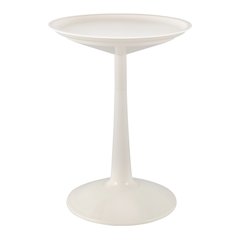 Lagoon Sprout Resin Adjustable Round Side Table