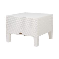 Lagoon Magnolia Rattan Side Table