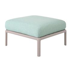 Laurel Resin Ottoman with Cushion