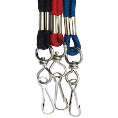 Premium Rope Lanyard, Black