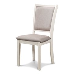 Amy Wood Dining Chair in Bisque (Set of 6)