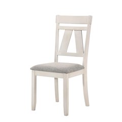 Maisie Wood Side Chair in White (Set of 6)