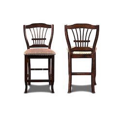 Bixby Wood Counter Chair in Espresso Brown (Set of 6)