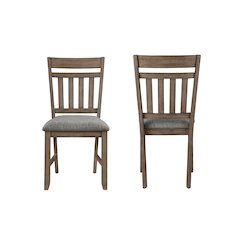 Harrisburg Wood Dining Chair in Walnut (Set of 6)