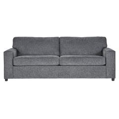 Kylo Ash Gray Polyester Fabric Sofa Couch